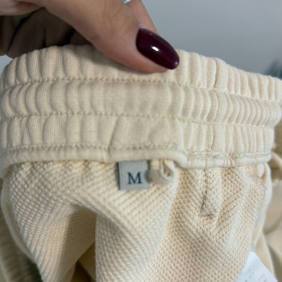 Moncler Beige Hoodie & Joggers Logo Lounge Set M | $1,250 Retail - Picture 9 of 16